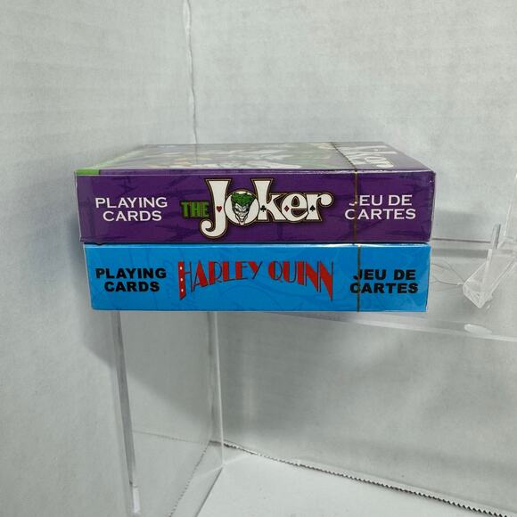 The Joker and Harley Quinn Playing Cards - Picture 3 of 8